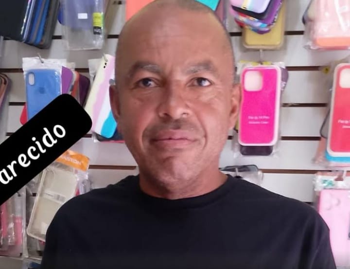 Família procura por homem de 52 anos desaparecido desde o dia 26